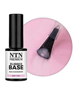 NTN Premium Limited Edition Baza Kauczukowa Rubber Base Do Paznokci Baby Pink 7g