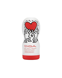 Masturbator Tenga X Keith Haring Original Vacuum Cup Tenga