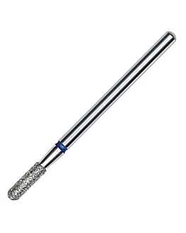 Staleks Pro Expert Frez Diamentowy Zaokrąglony Walec Do Skórek 2,3/8 mm Niebieski