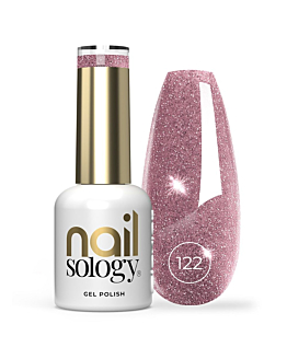 Clavier Nailsology lakier hybrydowy z brokatem 122 Princess Pink, 8ml