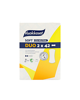 Vuokkoset Soft Wkładki higieniczne, duopack (2 x 42 szt.)
