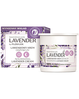 Floslek Lavender lawendowy krem odżywczy na dzień i na noc Refill, 50ml