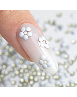 NTN Premium ShinePins Gładkie Ćwieki Ozdoby Do Paznokci Mini Nr 1 5 g
