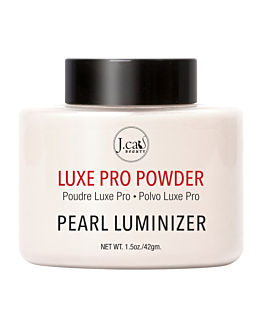 J.Cat Luxe Pro Sypki puder utrwalający, 102 Pearl Luminizer