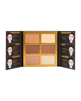 J.Cat Symphony Face Obsession Paleta do konturowania twarzy 102 Medium / Dark