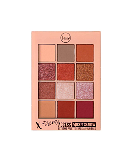J.Cat Beauty X-Treme Access Pocket Paleta cieni do oczu, 101 Red Carpet Premiere