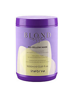 Inebrya Blondesse No-Yellow Mask maska do włosów blond rozjaśnianych i siwych, 1000ml