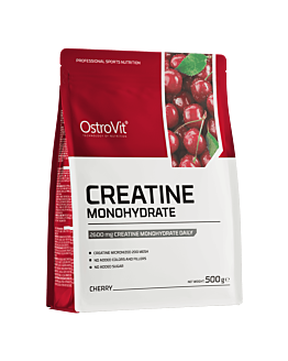 OstroVit Monohydrat Kreatyny 500 g o smaku wiśniowym