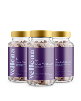 Vellena Zestaw suplementu diety spokojny sen 3 pack