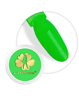 Allepaznokcie Smoke Nails Pyłek Do Paznokci Efekt Dymu Neon Green Nr 02
