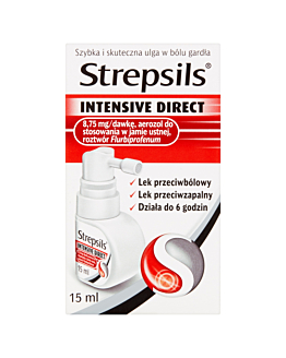 Strepsils Intensive Direct 8,75 mg/dawkę aerozol 