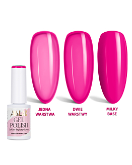 AlleLac Gel Polish Lakier Hybrydowy Pinks PI29 Amaranth Limited Edition 6 g
