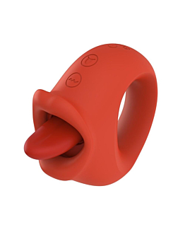 B-Series Magic Rechargeable Licking Stimulator stymulator z języczkiem Red