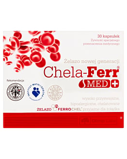 Olimp Chela Ferr Med, Preparat z żelazem, Kapsułki