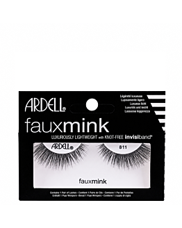 Ardell Faux Mink 811 Black Sztuczne rzęsy syntetyczne na pasku