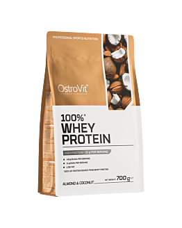 OstroVit 100% Whey Protein 700 g o smaku migdałowo-kokosowym