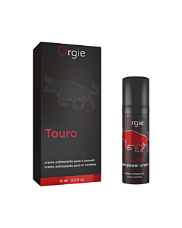 Krem Wspomagający Erekcję Touro Erection Cream With Taurina 15 Ml Orgie