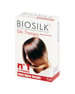 Biosilk Silk Therapy naturalny jedwab regenerujący do włosów