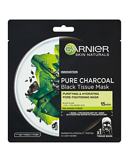 Garnier Skin Naturals Czarne Algi Maska do twarzy