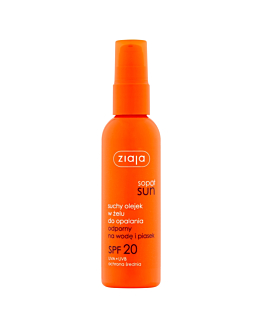Ziaja Sopot Sun Suchy olejek w żelu SPF 20