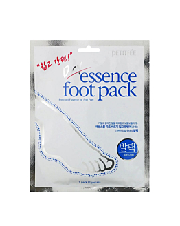 Petitfee Dry Essence Foot Pack, Skarpety w kształcie stóp nasączone bogatą, suchą esencją, 2szt