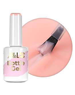 AlleLac Bottle Gel Żel Do Paznokci Peachy Pink 15 g