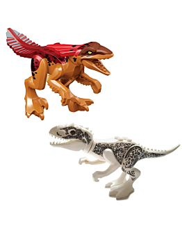Habarri Dinozaury małe - Fire Raptor i Tyranozaur