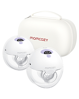 Momcozy M5 Laktator podwójny fioletowy 160ml