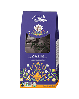 English Tea Shop Earl Grey, herbata liściasta bio 15 piramidek