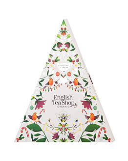 English Tea Shop Advent Calendar Trangular White 13 smaków, 25 szt.