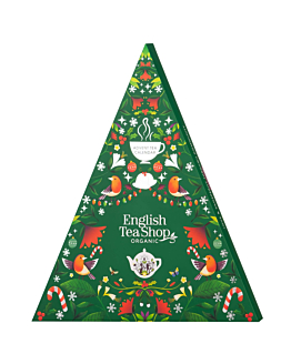 English Tea Shop Advent Calendar Trangular Green 13 smaków, 25 szt.