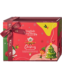English Tea Shop Holiday Red Santa Collection Zestaw herbat 6 smaków, 12 piramidek