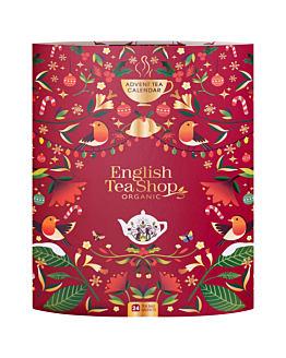 English Tea Shop Herbata Bio Book Style Advent Calendar 