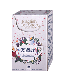 English Tea Shop White Advent Calendar, herbata bio 25 saszetek