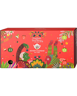 English Tea Shop Advent Calendar Chest Red 13 smaków, 25 piramidek