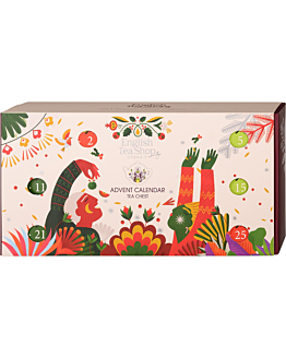 English Tea Shop Advent Calendar Chest White 13 smaków, 25 piramidek