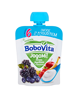 Bobovita Jogomi! Mus owoce jagodowe z bananem