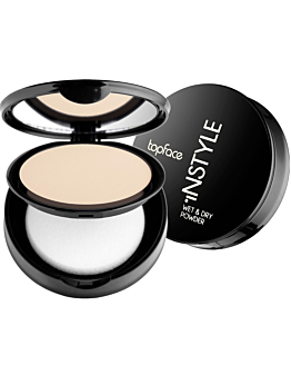 Topface Instyle Wet&Dry Powder puder do stosowania na mokro i sucho 001, 10g