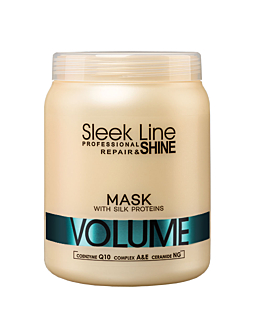 Stapiz Sleek Line Repair Volume Mask maska do włosów z jedwabiem zwiększająca objętość, 1000ml