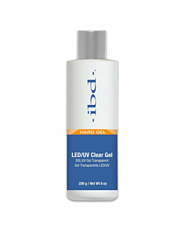 IBD LED/UV Clear Gel żel budujący do paznokci, 226g
