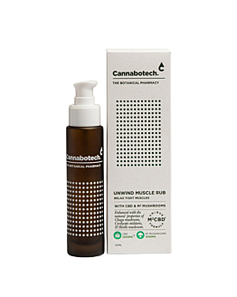 Cannabotech Unwind Muscle Rub Balsam na zmęczone mięśnie