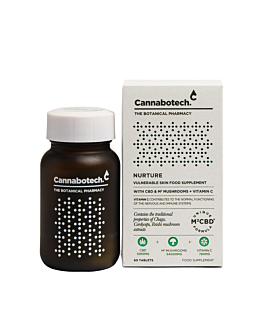 Cannabotech Nurture Caplets Nawilżona Skóra Suplement diety