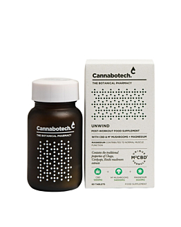 Cannabotech Unwind Caplets Wspomaganie Mięśni Suplement diety