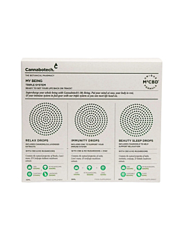 Cannabotech My Being Drops Triple System Zestaw suplementów diety
