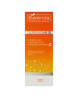 Bielenda Professional Supremelab Energy Boost Crema Energizzante e Idratante con Vitamina C Stabile 50 ml