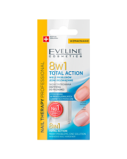 Eveline Cosmetics Nail Therapy Odżywka do paznokci 8w1
