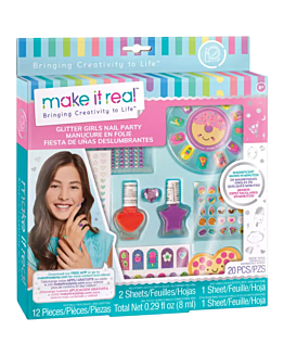 Make It Real Set Manicure, Festa Glitter Girl