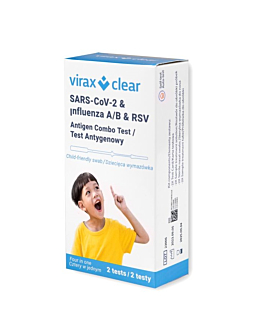  ViraxClear Test Combo COVID-19 + Grypa A/B + RSV