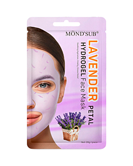 Mond'Sub Petali di Lavanda Hydrogel, Maschera Gel ai Petali di Lavanda