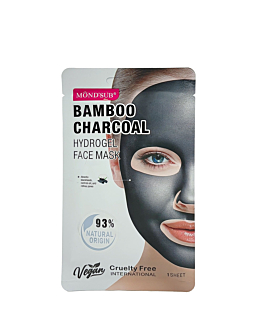 Mond'Sub Bamboo charcoal Hydrogel Face, Maska do twarzy
